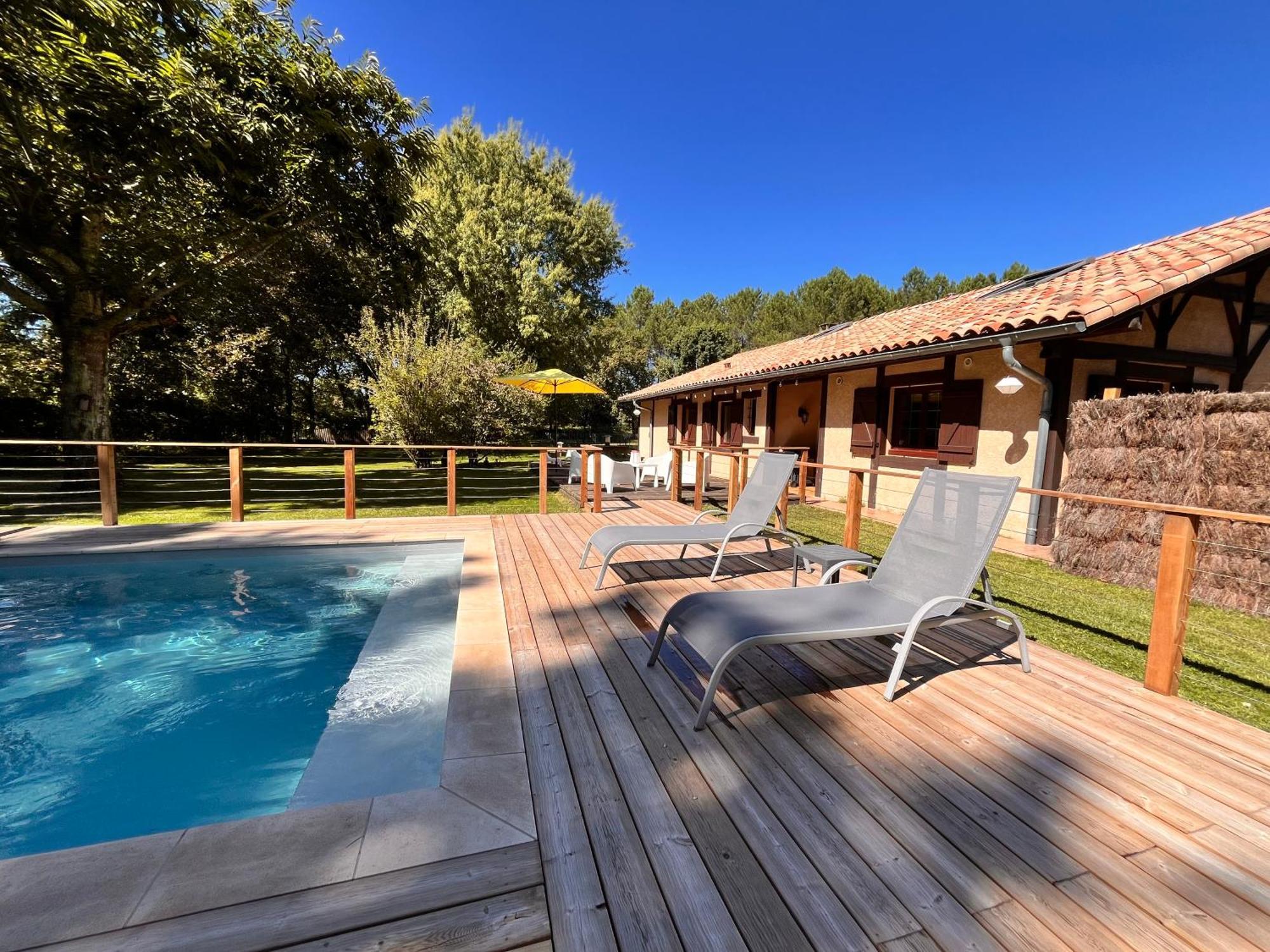 La Bergerie Des Landes Villa Lit-et-Mixe Exteriör bild